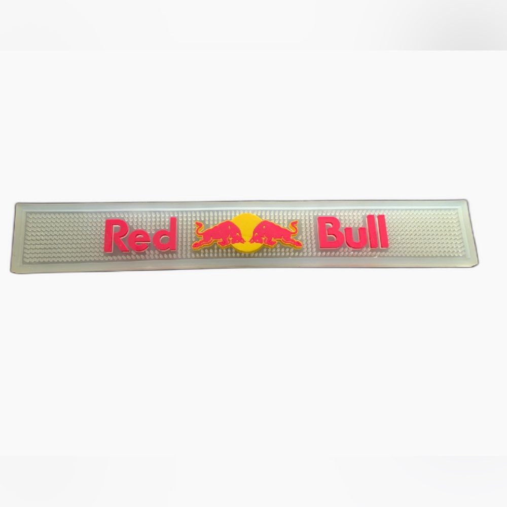 24” Redbull Bar mat spill mat silicone